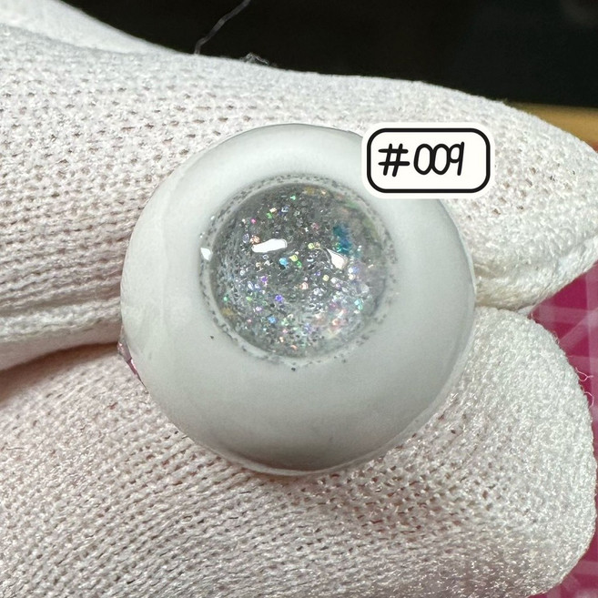 BJD 娃娃眼珠 仿玻璃眼球 O.b.11 球形關節人偶配件, 1個, #009,12/7