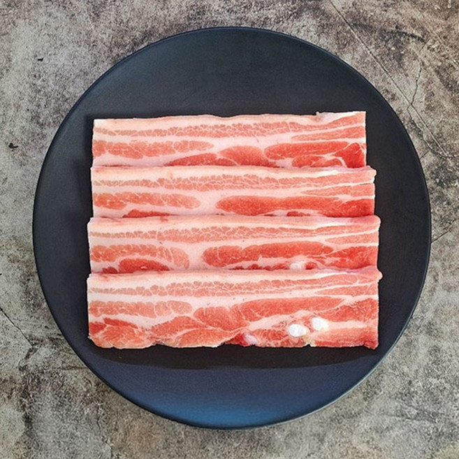 VGD 칠레산 오겹살 단체 5mm 대패삼겹 제육 5kg 업소용, 1개