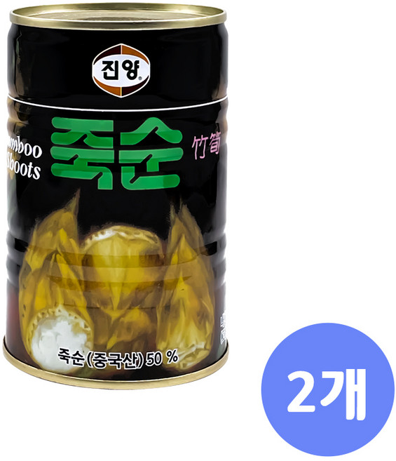 진양 죽순캔, 400g, 2개