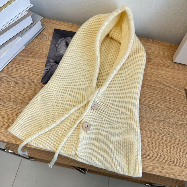 巴拉克拉法帽子 女秋冬款保暖針織帽 圍脖圍巾 防風護耳套頭帽