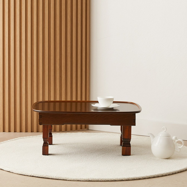 즐거운집 명품엔틱 밥상 미니찻상 51 x 39 x 20 cm, 랜덤발송