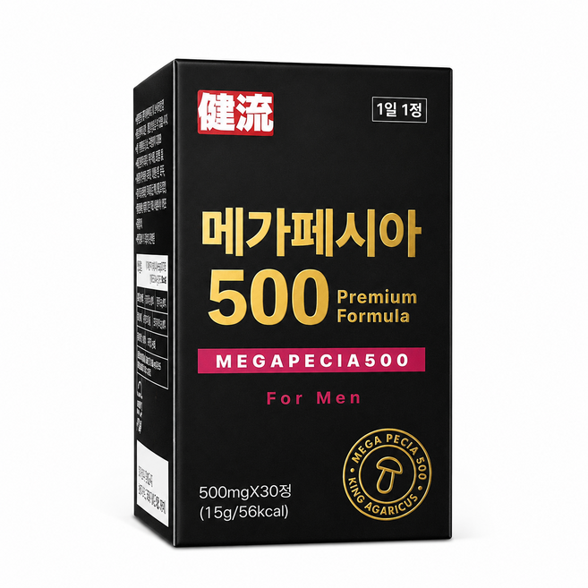 메가페시아500 남성활력 모근 영양관리, 1박스, 30정
