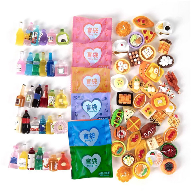 迷你食玩模型 打造微型美食世界, 【30個】小飾品盲袋 (不挑款)