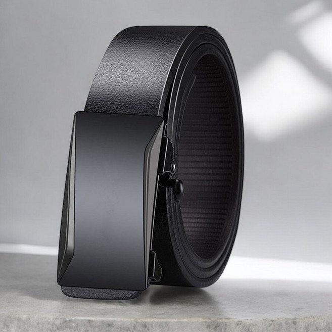 솔레아 남자벨트 남성 가죽 정장 벨트 자동 허리띠