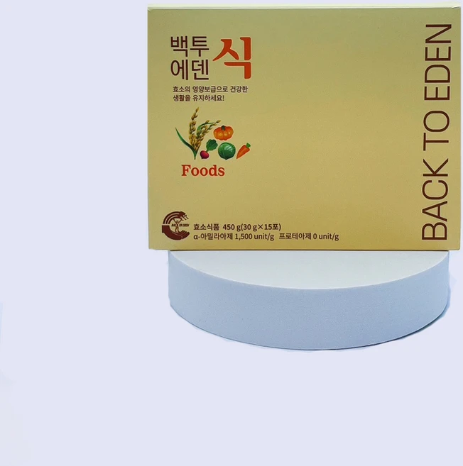 NEW! 백투에덴 식 15포 식사대용 Meal 식단 음식보조 다이어트보조 곡물맛 미음, 1개, 450g - 쿠팡