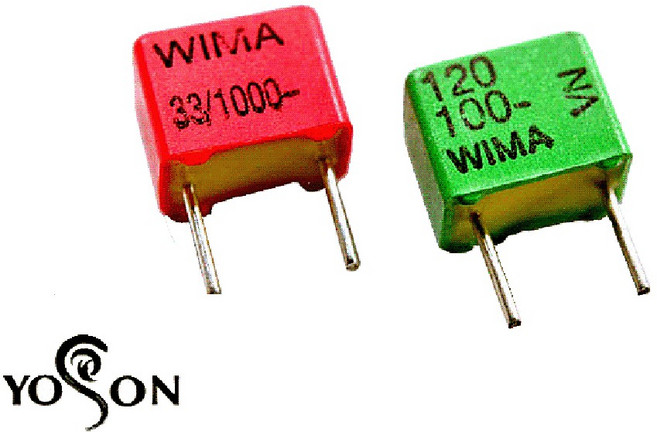 德國WIMA MKP2 0.022uF 400V 5mm MKP2G022201E00 電容器 x1個, 1個