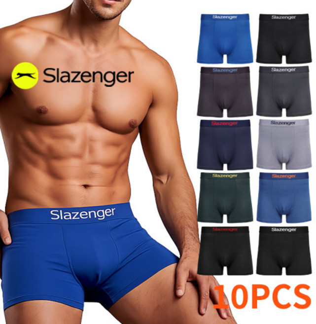빅사이즈 포함 슬레진저 남자 팬티 프리에디션 남성 드로즈 팬티 10종 세트