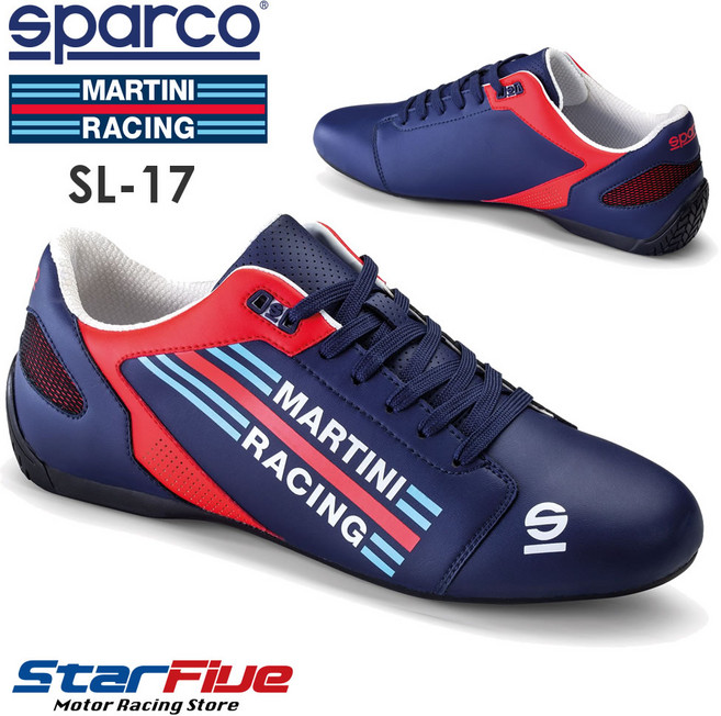 스파코 마르티니 레이싱 드라이빙 슈즈 SL-17 Sparco MARTINI RACING 드라이브 신발
