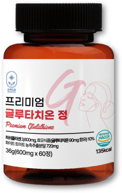 순백드림 프리미엄 글루타치온 정, 60정, 1개