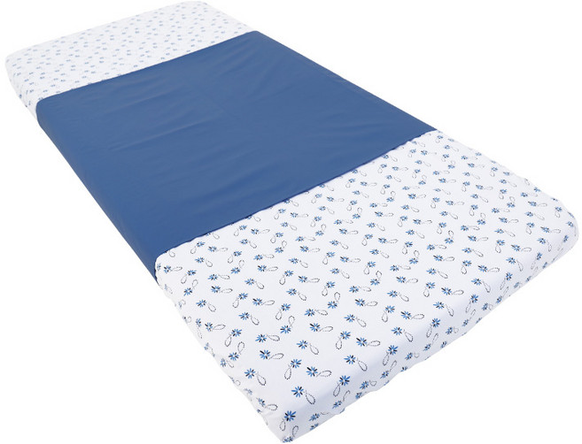 [장기요양기관 지정 업체 허준의료기] 싱글침대 매트리스 부분 커버되는 방수커버 병원 침대 방수커버 더온케어 레자방수시트