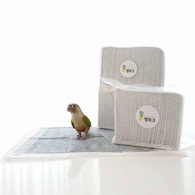 앵무새 배변패드 이동장 깔개 새장 배변청소 새용품 새장, 200개