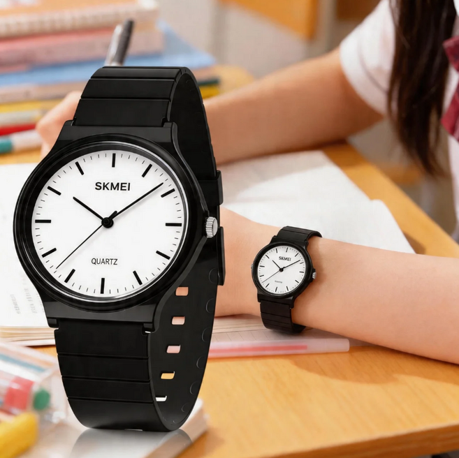 SKMEI 1419 학생용 저소음 수능 합격 손목시계 초등학생 아동 아날로그 시계
