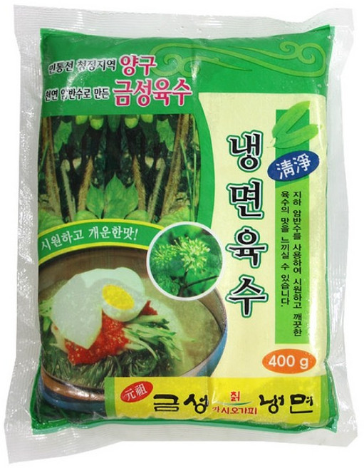 금성F&B 금성 칡냉면육수, 400g, 8개