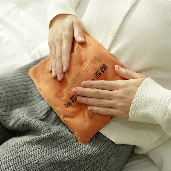 한일의료기 천연인견사 황토 냉온찜질팩, 1개, 인견사중형