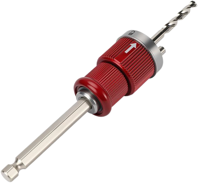 홀쏘 칩 배출 아바 원터치 홀소아바 홀컵 찌꺼기 제거, 1개