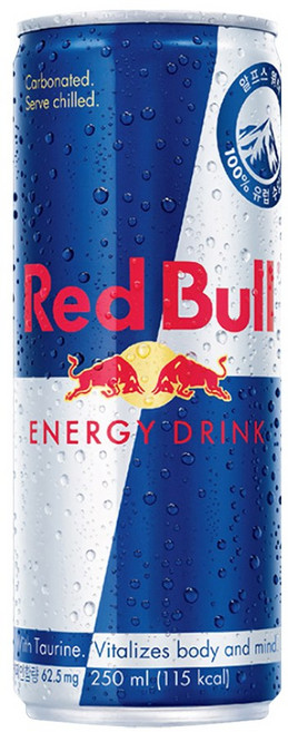 레드불 에너지 드링크, 250ml, 24개