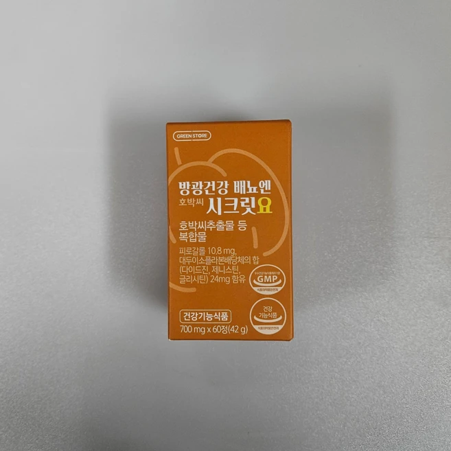 그린스토어 방광건강 배뇨엔 호박씨 시크릿요, 60정, 1개 - 쿠팡