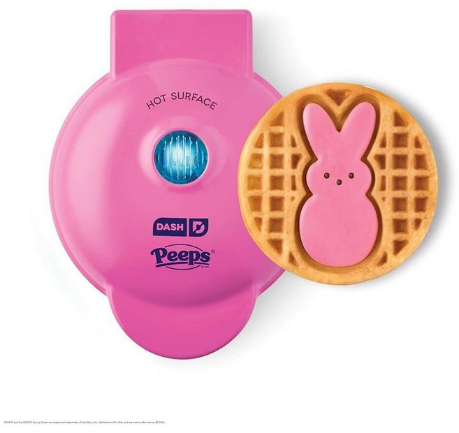 피너츠 x 대시 스누피 잭오랜턴 미니 와플 메이커, Pink Bunny, 1개, Pink Bunny