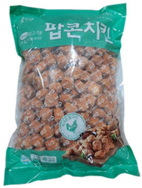 굿프랜즈 치킨팝콘 냉동, 28개, 2kg