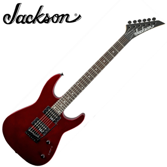 Jackson 딩키 JS12 잭슨 일렉기타 Metallic Red 색상 JS Series Dinky™, 1개