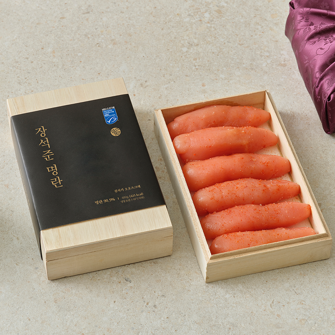 [덕화명란] 대한민국 명장 장석준명란 800g, 1개