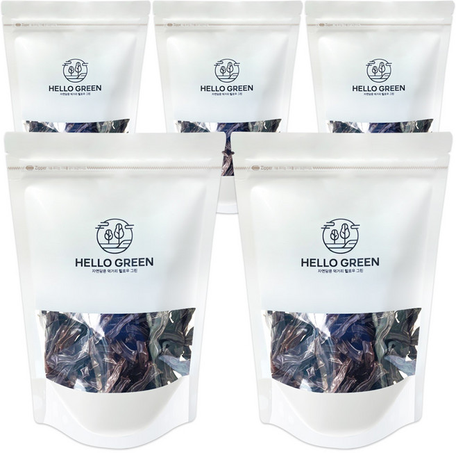 헬로우그린 도토리묵 말랭이 250g 도토리건조묵 도토리전분, 5개