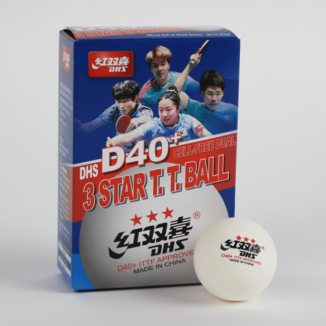 [DHS] D40+한국전용 시합구 6구입, 1개, 6개입