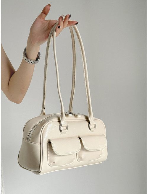 ThouterLS 여성 데일리 가죽 숄더백 심플 크로스백 가방 DJB2850