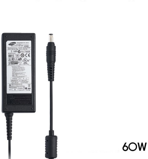 삼성 충전기 PA-1600-96 PA-1600-66 19V-3.16A 60W, AD-6019R, 1개