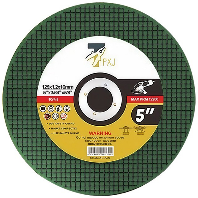 공구PXJ 5인치 절단석 그라인더날 철 스텐 작업용, 50개, 본품(배터리없음)