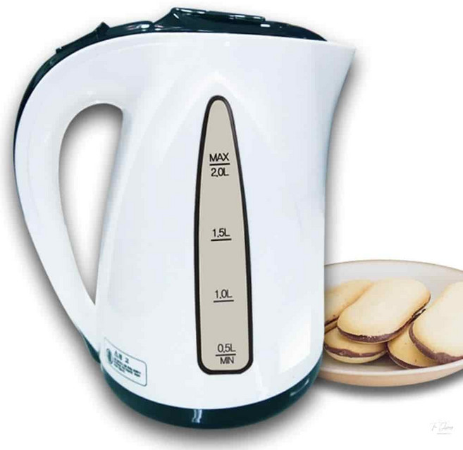 온지니 골고래 전기포트 2L 대용량포트, 2L무선포트