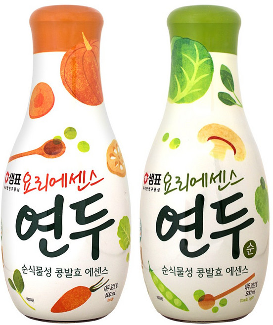 샘표 요리에센스 연두 500ml + 연두순, 1세트