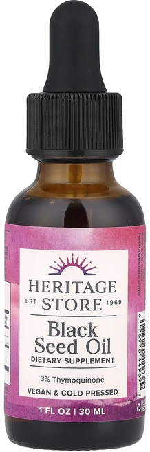 새해 첫좋은선물 Heritage Store 블랙 씨드 오일 30ml(1fl oz) 제대로 할인합니다, HeritageStore블랙씨드오일30ml1floz - 쿠팡