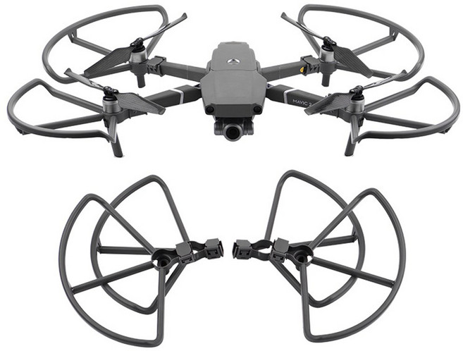 DJI Mavic 2 전용 드론 프로펠러 보호가드 높이 연장형 랜딩기어 세트 충돌 방지 키트 Mavic2 / Mavic2Pro / Mavic2Zoom, 1개, (매빅2프로) 보호가드