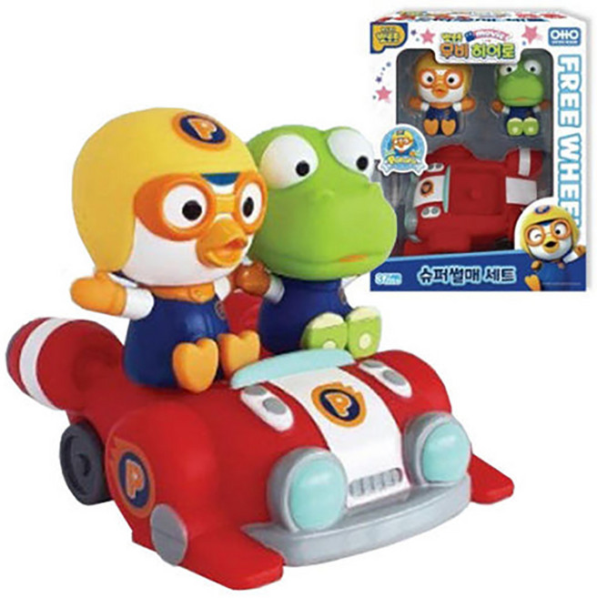 뽀로로 무비히어로 슈퍼썰매세트, 1개, 상세페이지 참조