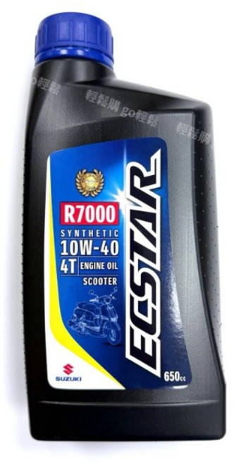 SUZUKI 台鈴 原廠 機油 R7000 SUI Saluto Swish 專用油 10W40, 1個