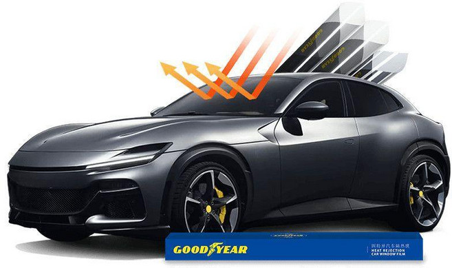 鑽石太陽膜汽車貼膜 隔熱膜 隱私防曬膜 全車包, 1個, 中隱私-全車包安裝 貼壞包賠,SUV全車套裝新車 無舊膜可拍
