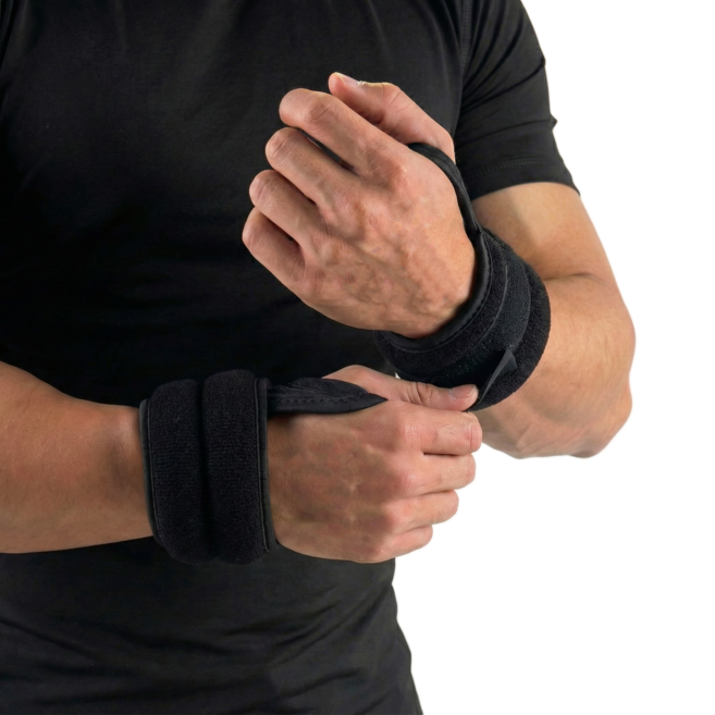 에코리즈 무게 고정형 손목 중량 밴드 2p, 블랙, 2kg