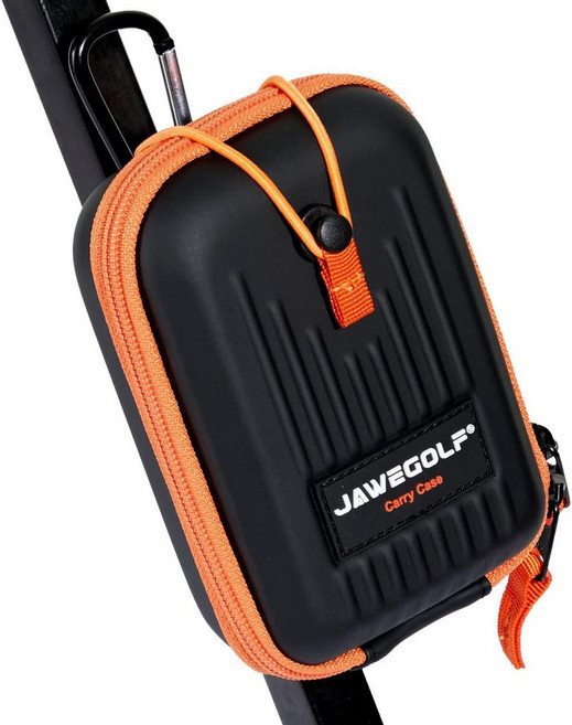 JAWEGOLF 골프 레인지파인더 하드 쉘 캐리 케이스 박스 EVA 백 부시넬 투어X V2 V3 V4 프로 XE 및 Garmin Z80 Z82와 호환됨, Large, Black-Magnetic