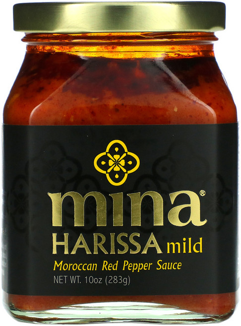 미나 하리사 모로칸 레드 페퍼 소스 마일드, 1개, 283g