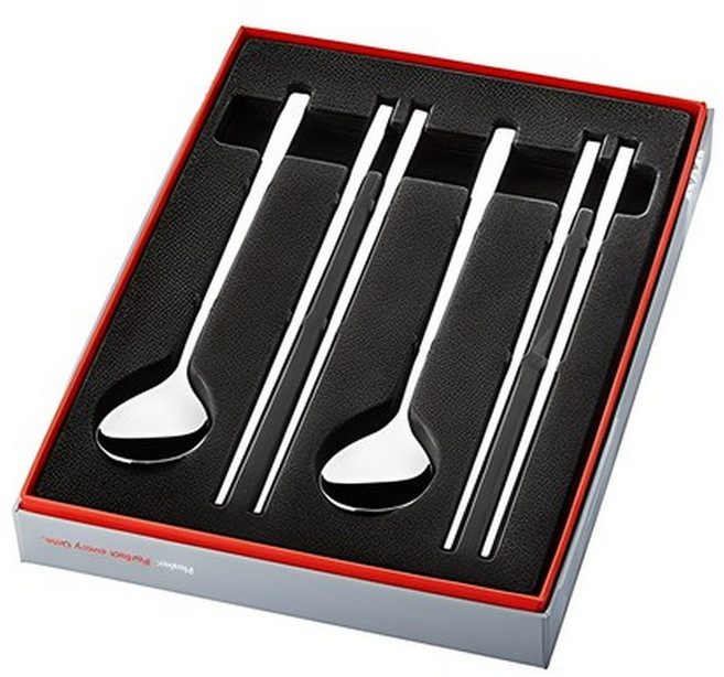 휘슬러 모던 커트러리 2인 수저세트, 본제품, 색상, 10세트