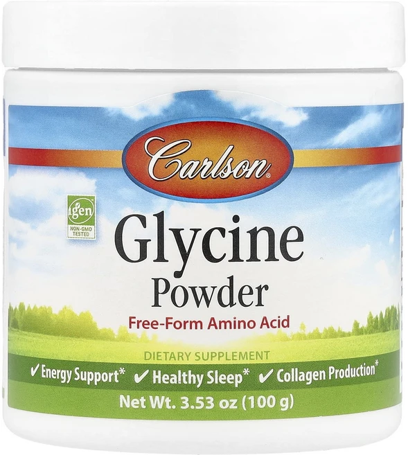 프리미엄상품 Carlson 글라이신 아미노산 분말 100 g(3.53 oz) 끝내주게잘나가는상품, Carlson글라이신아미노산분말100g353oz, 100g, 1 - 쿠팡