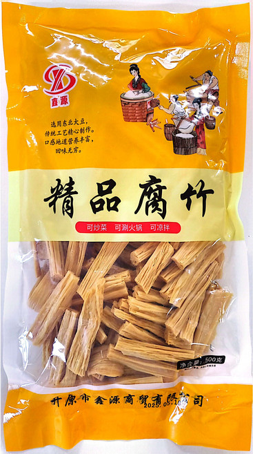 자른 푸주 건푸주 건두부 두부피, 500g, 6개