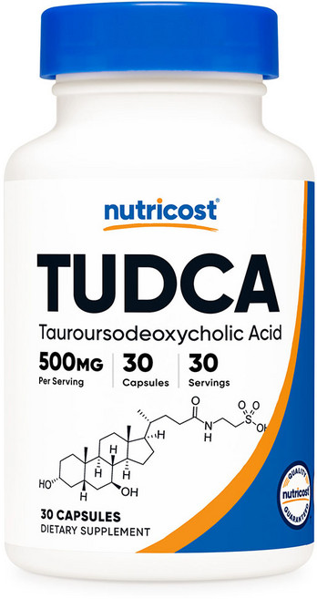 뉴트리코스트 투드카 Tudca 500mg 캡슐 30회분, 1개