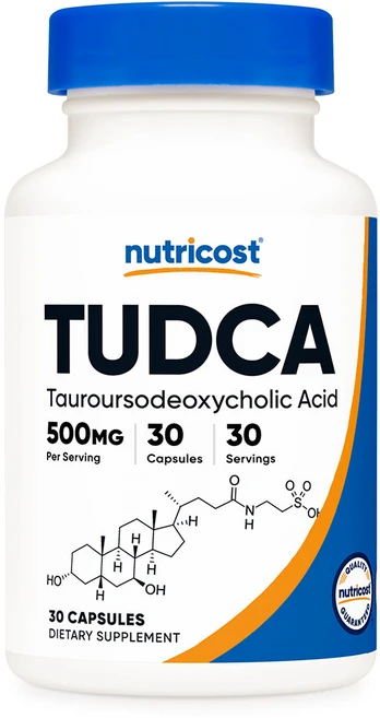 뉴트리코스트 투드카 Tudca 500mg 캡슐 30회분, 1개, 30정 - 쿠팡
