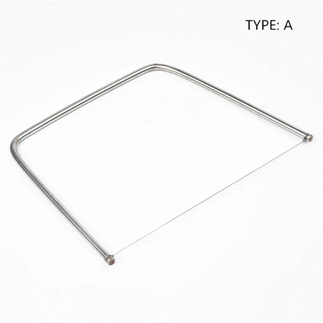 스테인레스 스틸 와이어 머드 커터 U자형 라인 슬라이서 세라믹 클레이 폴리머 스크래핑 모델링 도구 커팅, 03 TYPE A