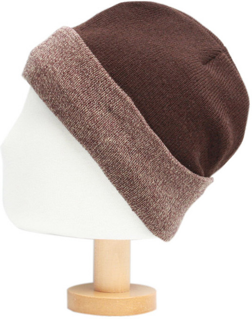 트레펠로 투톤 트위드 숏 비니