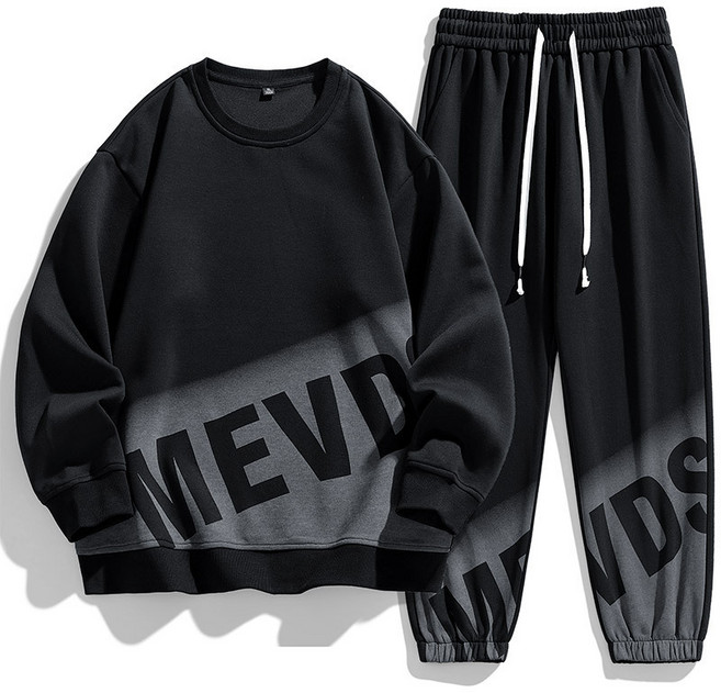 스타일닥터 와이드 오버핏 남성 트레이닝복 세트 맨투맨 조거팬츠