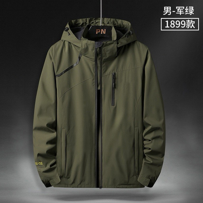 阿堯的店 極度保暖男女保暖加絨衝鋒外套 連帽外套 內刷毛衝鋒衣 登山服 防風外套 夾克 抗寒 大碼衝鋒衣 【1899】