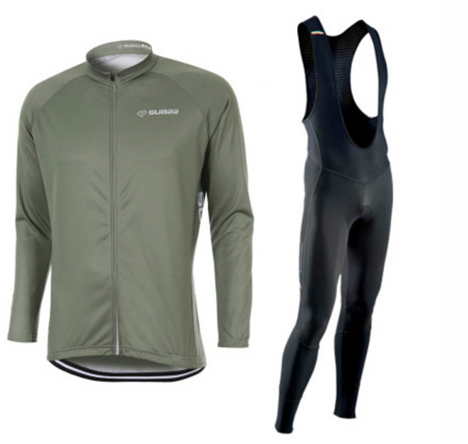 서브22 사이클복 자전거 의류 져지 빕숏 세트 그린